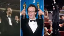 Oscar 2020: Roberto Benigni y la noche que ‘enloqueció’ por triunfar con “La vida es bella”