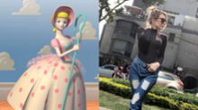 Juliana Oxenford se convierte en renovado personaje de Toy Story para celebrar Halloween