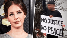 Lana del Rey criticada por exponer a manifestantes por la muerte de Floyd