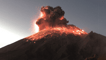 Volcán Popocatépetl registra explosión y arroja material incandescente [VIDEO]