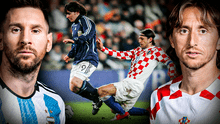 ¡Su primer triunfo! Messi debutó gol ante Croacia en su primer encuentro con Modric
