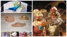 Lambayeque: artesanas elaboran mascarillas con algodón usado por el Señor de Sipán