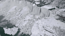 Ola de frío ártico petrifica las Cataratas del Niágara [FOTOS y VIDEO]