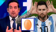 Óscar del Portal en shock al ver que Messi superó en ‘me gusta’ al huevo de Instagram: No entiendo
