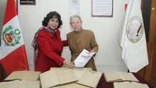 Documentos rescatados durante invasión chilena son donados al Archivo General de la Nación