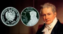 BCR: Alexander von Humboldt es el protagonista de la nueva moneda de 1 sol