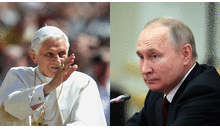 Putín se pronuncia sobre la muerte de Benedicto XVI: “Mi sincero pésame en esta hora de dolor”