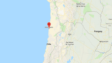 Sismo de 5.4 se remece las regiones de Atacama y Antofagasta en Chile