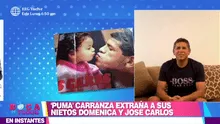 ‘Puma’ Carranza se quiebra en vivo porque extraña a sus nietos en cuarentena [VIDEO]