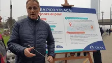 Pico y placa: Muñoz asegura que mediciones de los últimos días son positivas