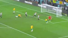 Se vistió de héroe: ‘Dibu’ Martínez evitó empate de Australia al último minuto con un atajadón
