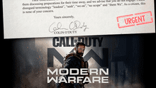 Call of Duty Modern Warfare: Activision crea carta para que faltes al trabajo y jugar al videojuego