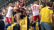 Alemania: futbolista subió hasta las gradas de estadio para agredir a un hincha [VIDEO]