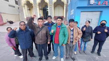 Sutep Puno se movilizó contra la llegada de la misión de la OEA