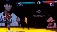 Torneo de Taekwondo usa una 'barra de vida de videojuegos’ como sistema de puntos [VIDEO]