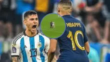 Imágenes inéditas muestran a ‘Cuti’ Romero gritándole en la cara el tercer gol de Argentina a Mbappé