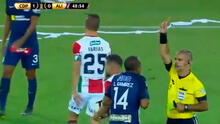 Alianza Lima vs Palestino: 'Cachito' Ramirez se va expulsado por doble amarilla [VIDEO]