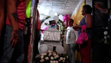 Ofrecen conmovedora serenata de despedida en el velorio de la niña Fátima [VIDEO]