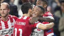 Con gol del 'Chucky' Lozano, PSV pasa a fase de grupos de la Champions League [RESUMEN]