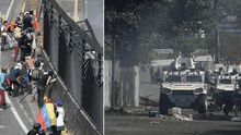 Guardias de Nicolás Maduro disparan contra manifestantes y periodistas 