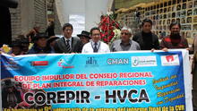 Huancavelica conmemora un año más de la Comisión de la Verdad