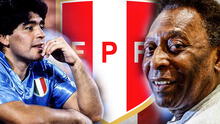 ¿Quién fue el único jugador peruano que fue elogiado por las leyendas Pelé y Maradona?