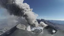 Arequipa: IGP registra nueva erupción de cenizas en el volcán Sabancaya 