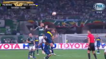 Boca vs Palmeiras: el codazo de Felipe Melo a un rival que casi le cuesta la roja [VIDEO]