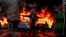 Francia: reducirían impuestos tras protestas de chalecos amarillos [FOTOS]