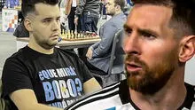 Estrella del ajedrez compite en mundial con camiseta del “¿Qué mirás, bobo?” y es sancionado