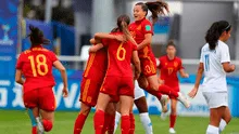 España empató 2-2 contra Estados Unidos en el Mundial Femenino Sub 20