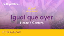 Igual que ayer, canción de Horacio Cantero