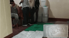 Decomisan 147 kilos de cocaína envueltas en paquetes de Marca Perú en Junín