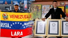 ¿Quién es Hely Garaggozo, el venezolano ganador de 3 récords Guinness por asistir a 10 mundiales?