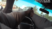 YouTube: policía dispara a través de parabrisas y asesina al ladrón  [VIDEO]
