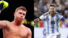 ¿Por qué ‘Canelo’ Álvarez se enojó con Lionel Messi y lo amenazó?