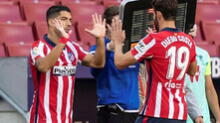 Simeone habló sobre la posibilidad de juntar a Suárez y Costa en el ataque del Atlético