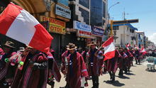 Ciudadanos de Puno viajaron a Lima para participar en la “Marcha de los 4 Suyos”