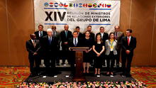 Grupo de Lima pide a comunidad internacional enfrentar "régimen dictatorial" de Maduro