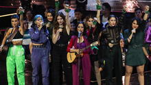 Julieta Venegas reaparece en los escenarios e interpreta himno feminista