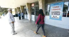 Hospitales en Arequipa no entregaron citas a pacientes por paro médico de 48 horas