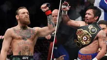 Conor McGregor confirmó que peleará contra Manny Pacquiao