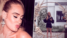 Adele luce irreconocible al reaparecer para apoyar a Beyoncé [FOTOS]