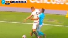 Sporting Cristal vs. Universitario: ¿Vargas mereció la roja por esta acción? [VIDEO]