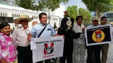Comuneros protestan en contra de construcción de Presa La Montería en Chaparrí [VIDEO]