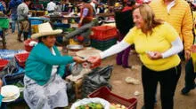 Candidata Rosa Núñez ofrece modernizar mercado La Hermelinda