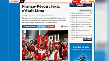 Diario francés L’Equipe sorprendido con el aliento de los hinchas de Perú