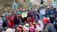 Las Bambas: comuneros de Challhuahuacho anuncian que continuarán paro