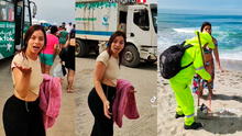 Venezolana visita Punta Hermosa y se sorprende al ver lo limpia que está la playa