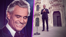 Andrea Bocelli canta “Amazing grace” y revive concierto en la Catedral de Milán 